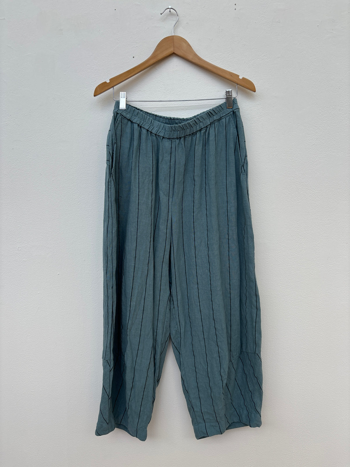 Alpha Cadet Blue Pinstripe Pant