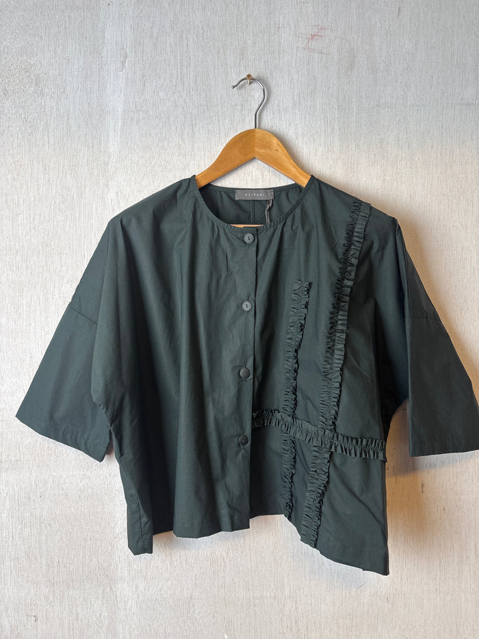 L213PO Buttoned Blouse Eucalipto