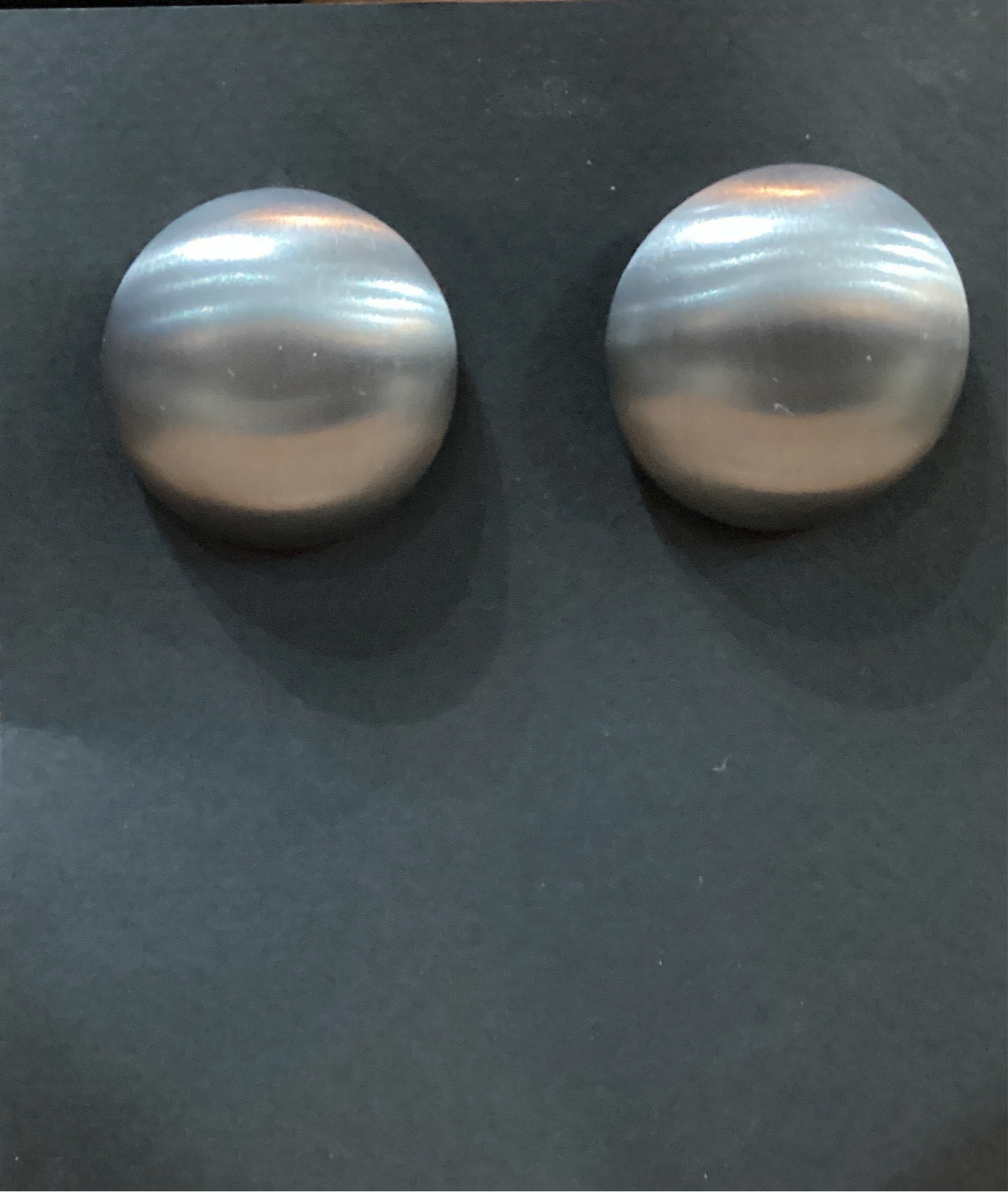 Small Disc Earrings Acid