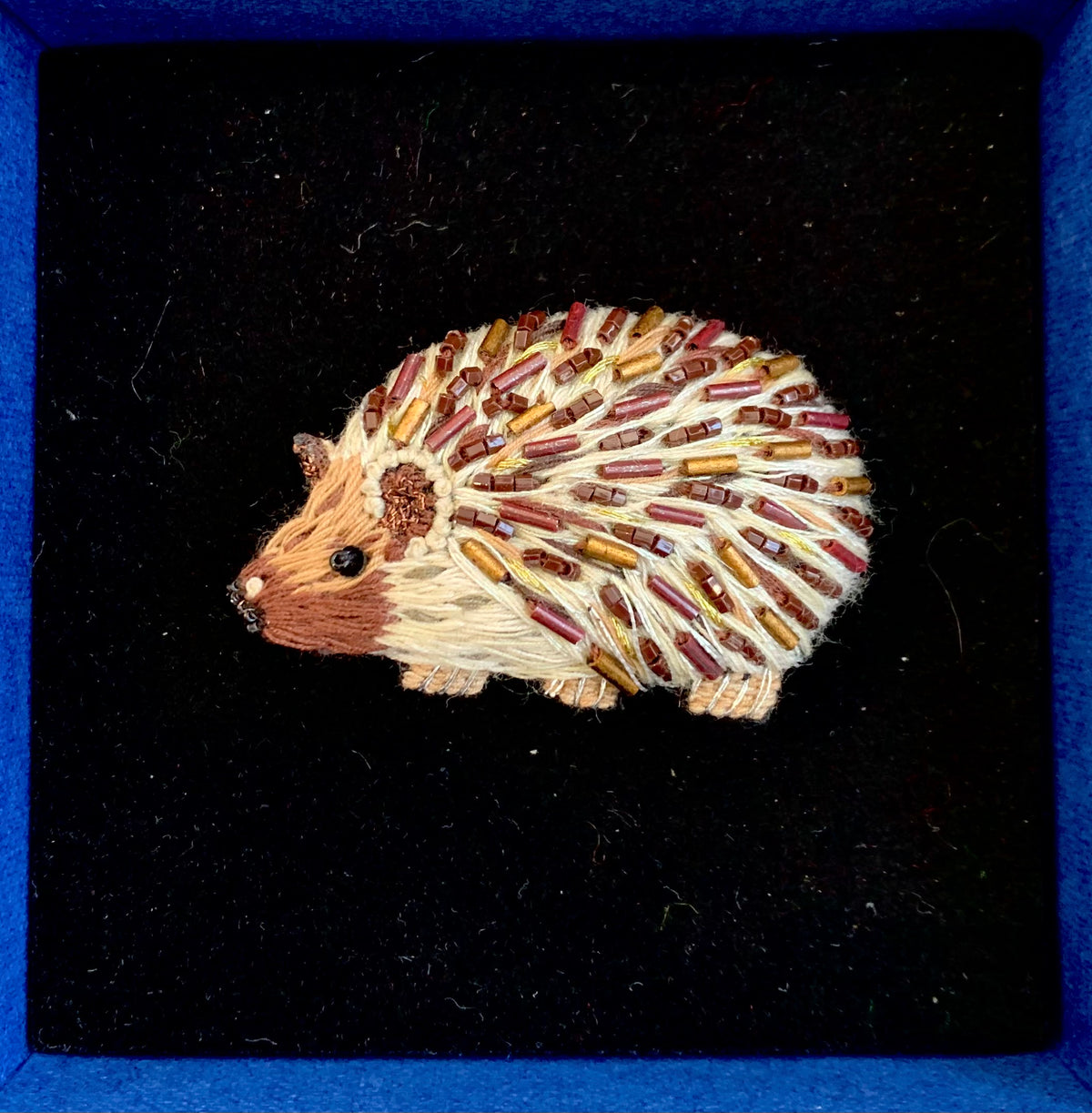 Long-Eared Hedgehog Brooch