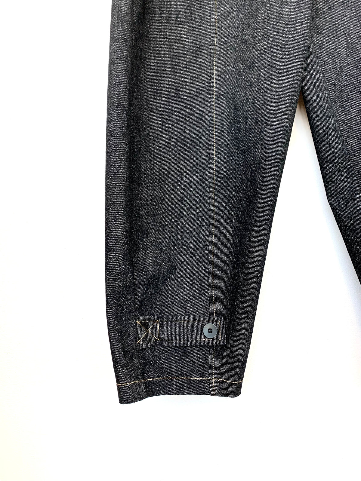 Beta Black Denim Pant
