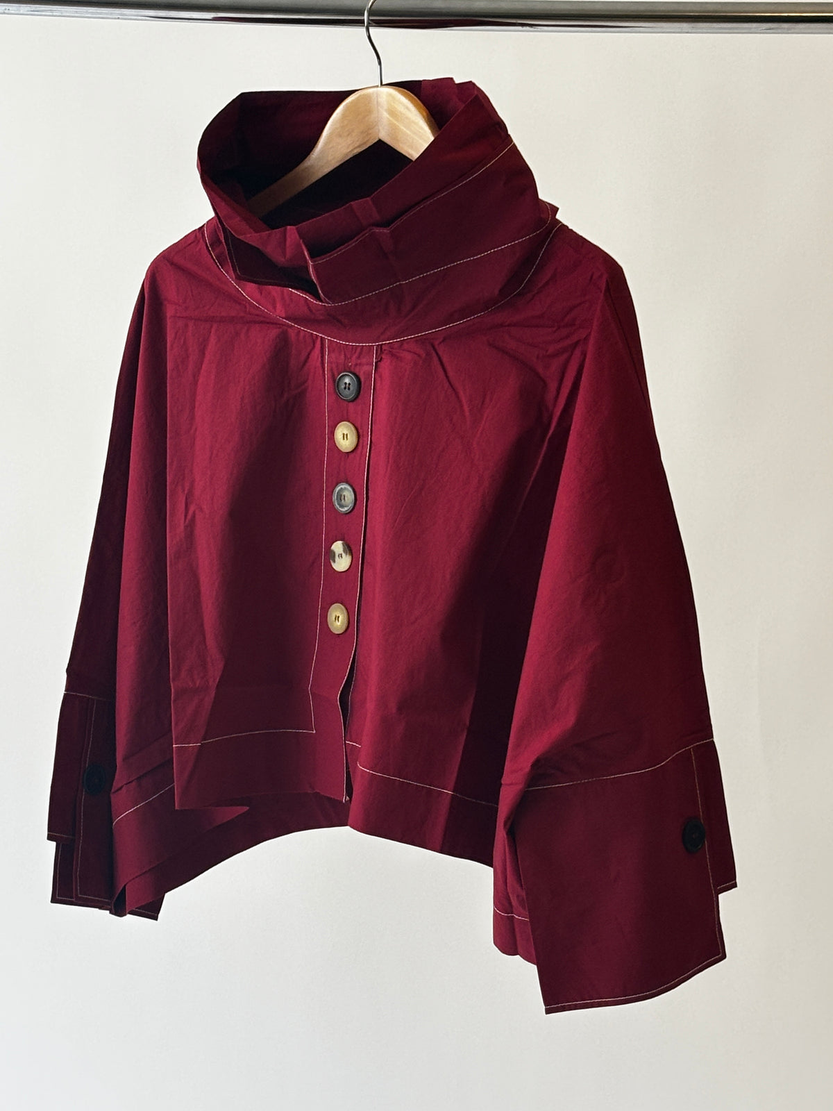 Whimsey Top Bordeaux