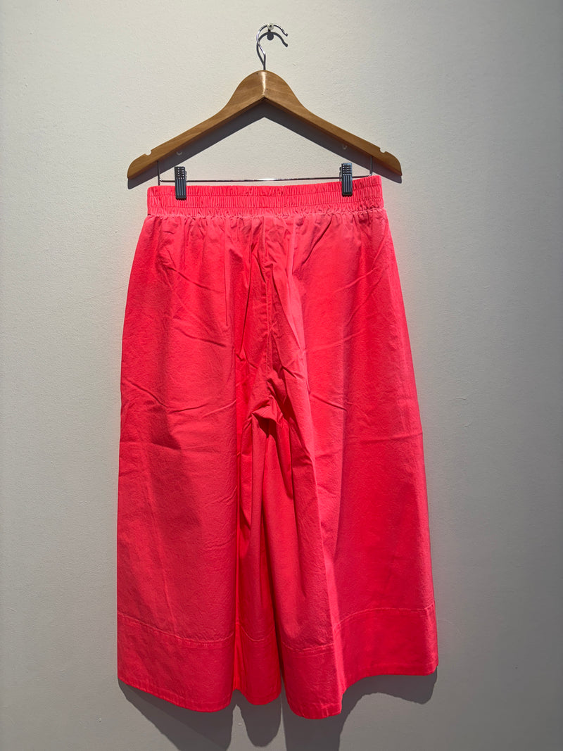 Wide Paper Pant-Coral