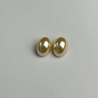 Shell Pearl Earring Clip on