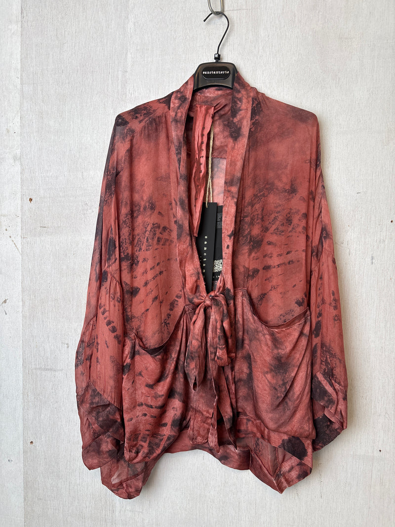 S369 Red Ochre /Print Jacket