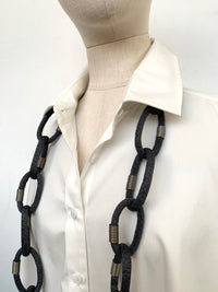 Bond Link Blue Necklace