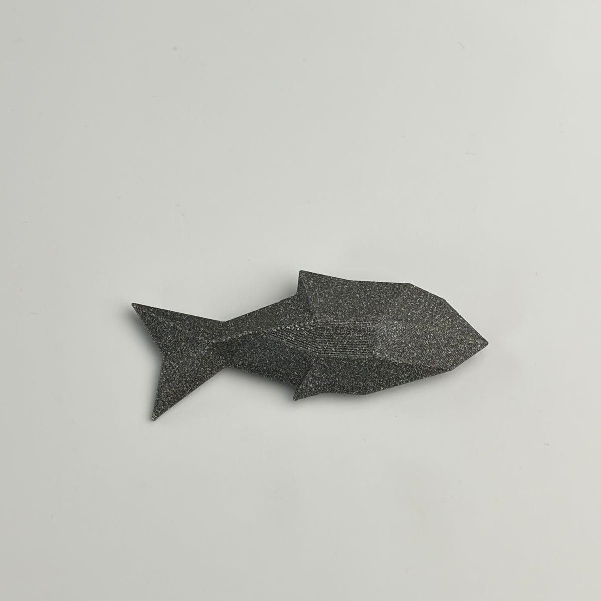 Gunmetal Glitter Fish