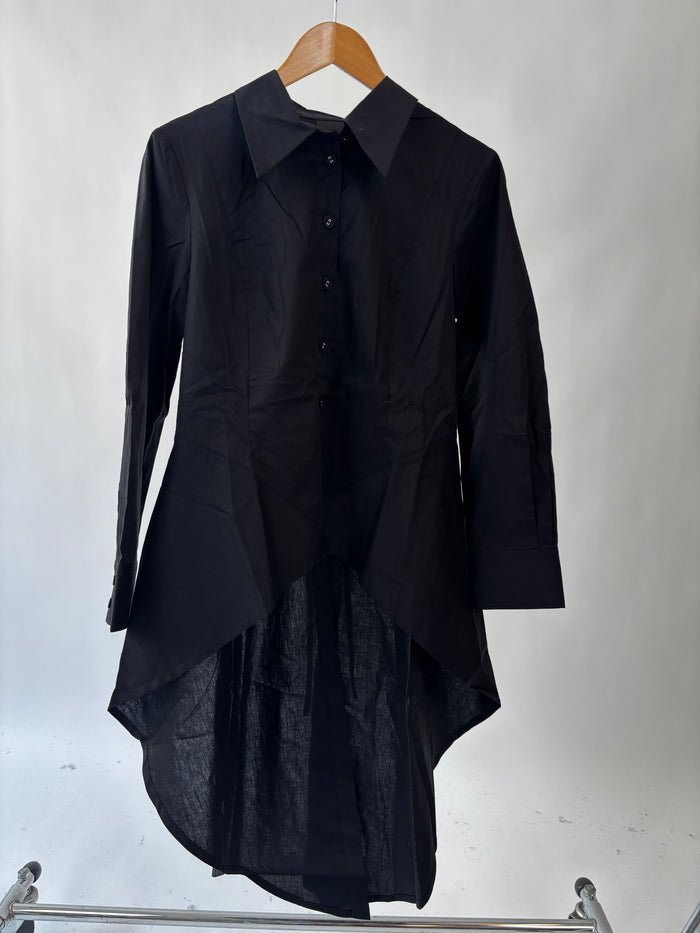 Sabiro Black Long Shirt