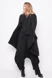 Time for One Last Ride Cardi in Black - 0104