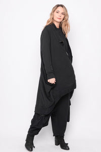 Time for One Last Ride Cardi in Black - 0104