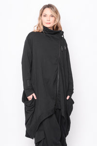 Time for One Last Ride Cardi in Black - 0104