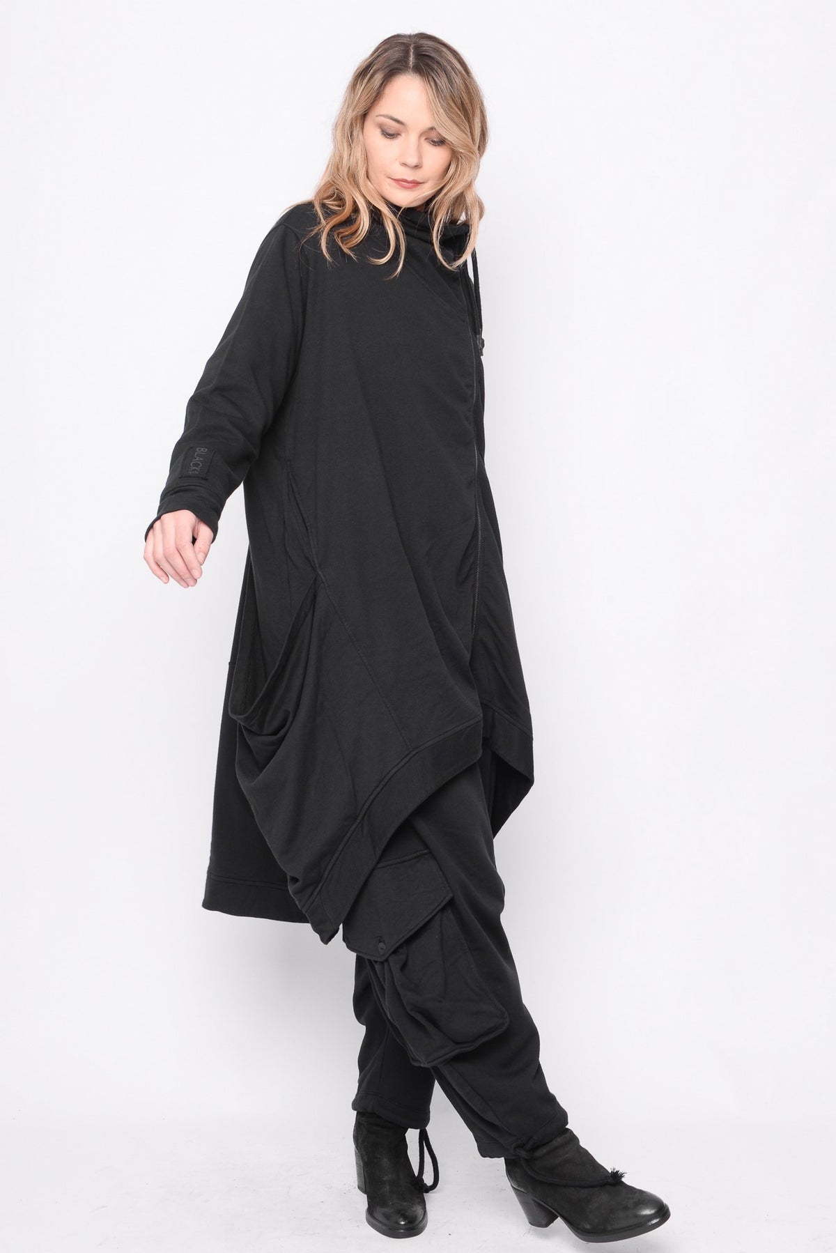 Time for One Last Ride Cardi in Black - 0104