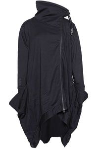 Time for One Last Ride Cardi in Black - 0104