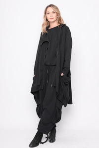 Time for One Last Ride Cardi in Black - 0104