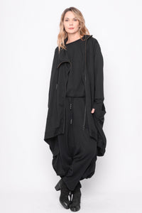 Time for One Last Ride Cardi in Black - 0104