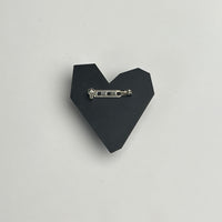 Matte Black Heart