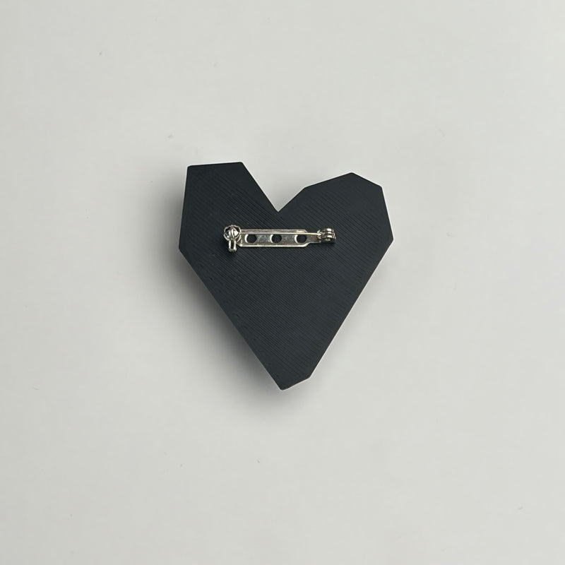 Matte Black Heart