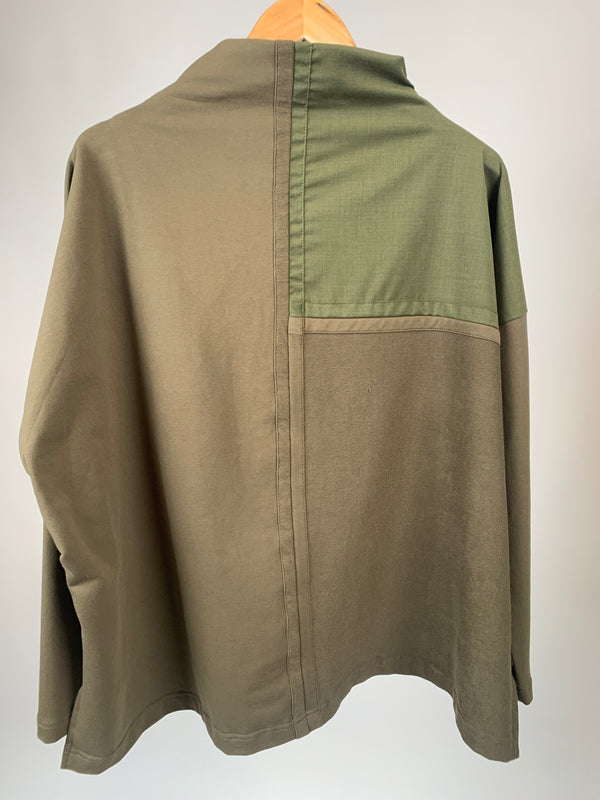 Juno Khaki Top