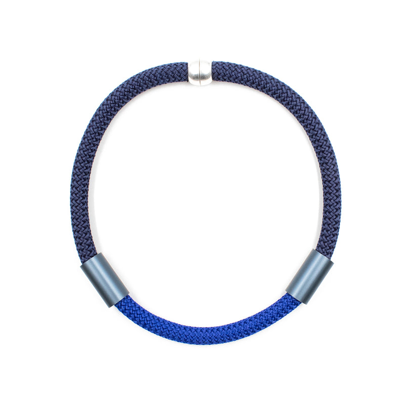 CB64 - Tube Rope Necklace in Bluemix