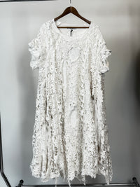 2090909 Dress Seafoam Fog Lace