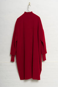 Milena Coat Vermillion