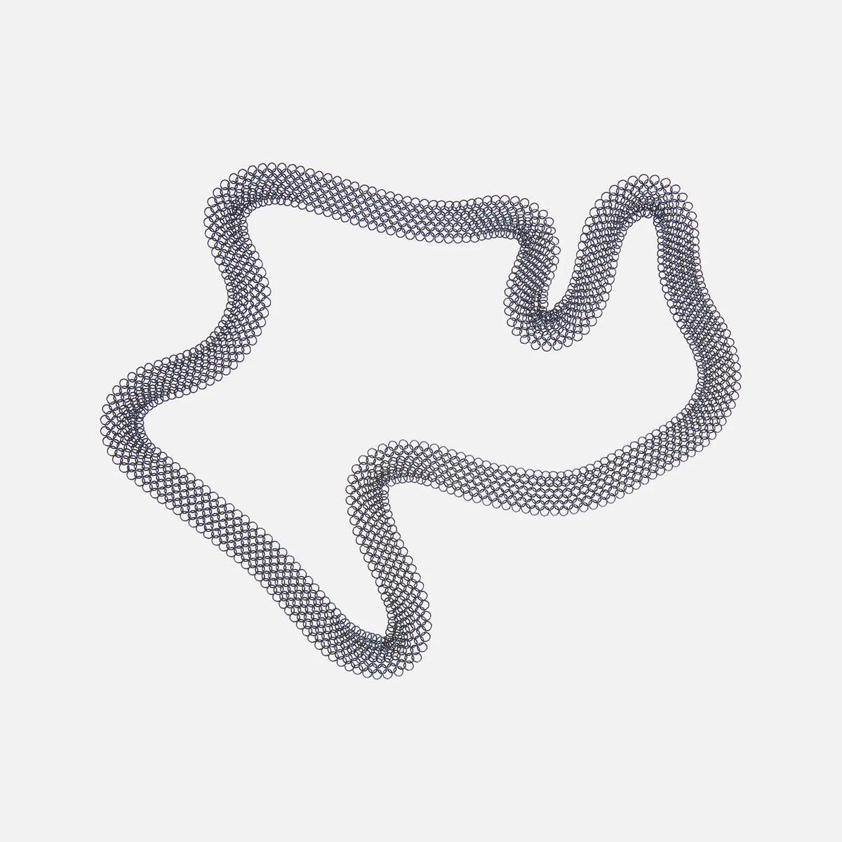 Pascale Lion Necklace BAS/C94-BLEU