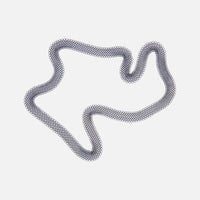 Pascale Lion Necklace BAS/C94-BLEU