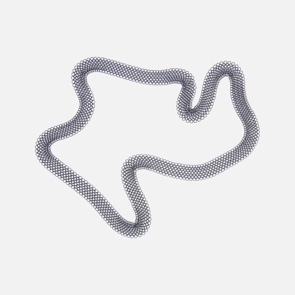 Pascale Lion Necklace BAS/C94-BLEU