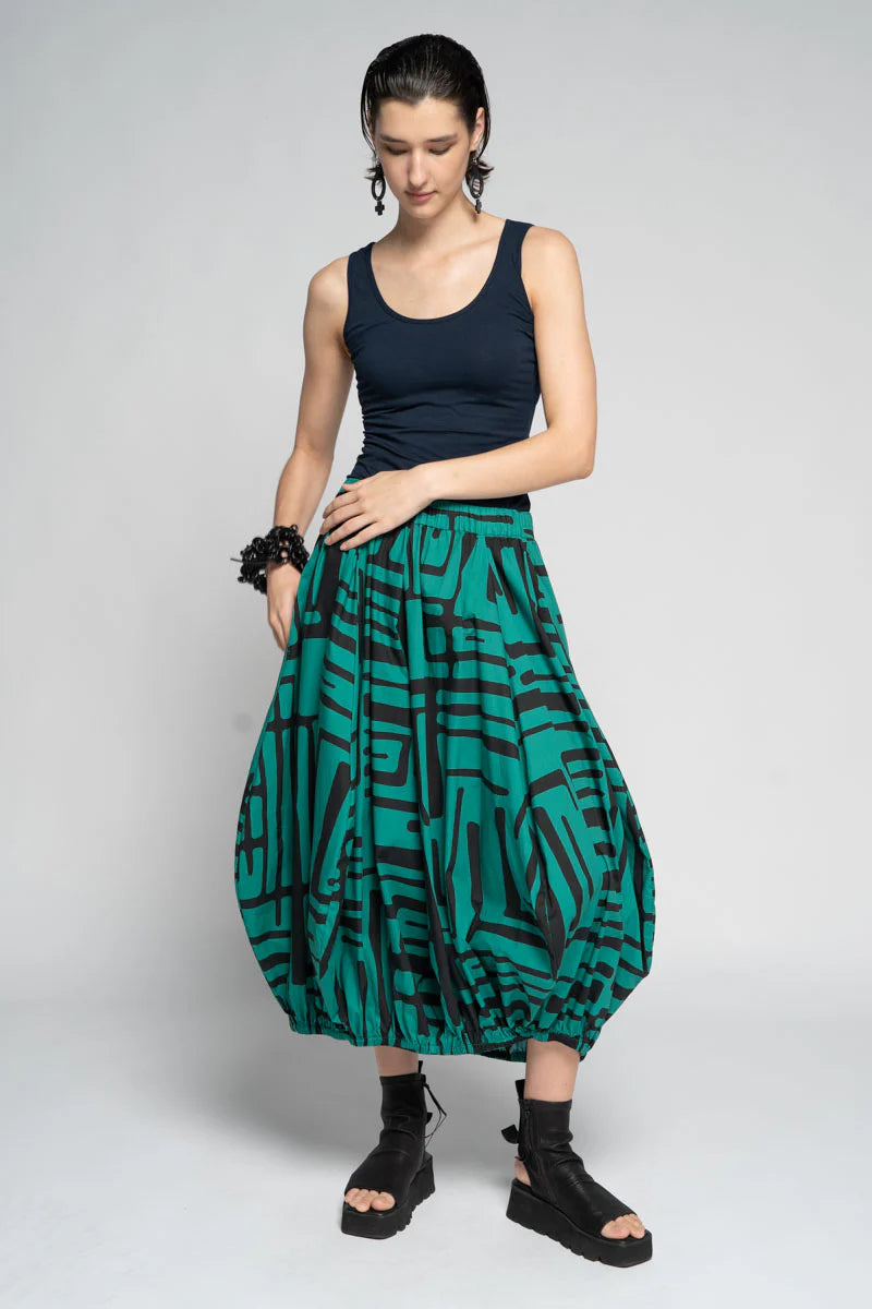 Crossroads Skirt - Emerald