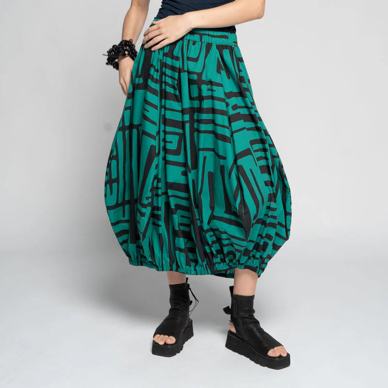 Crossroads Skirt - Emerald