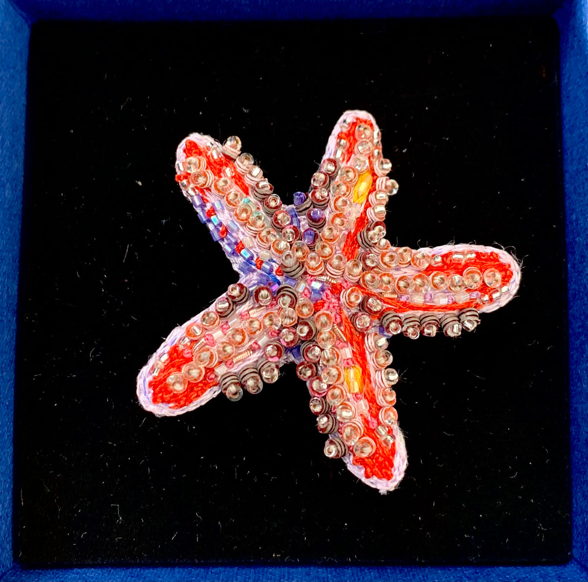 Pink Star Brooch