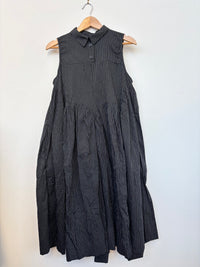Mimosa Dress Black Stripes