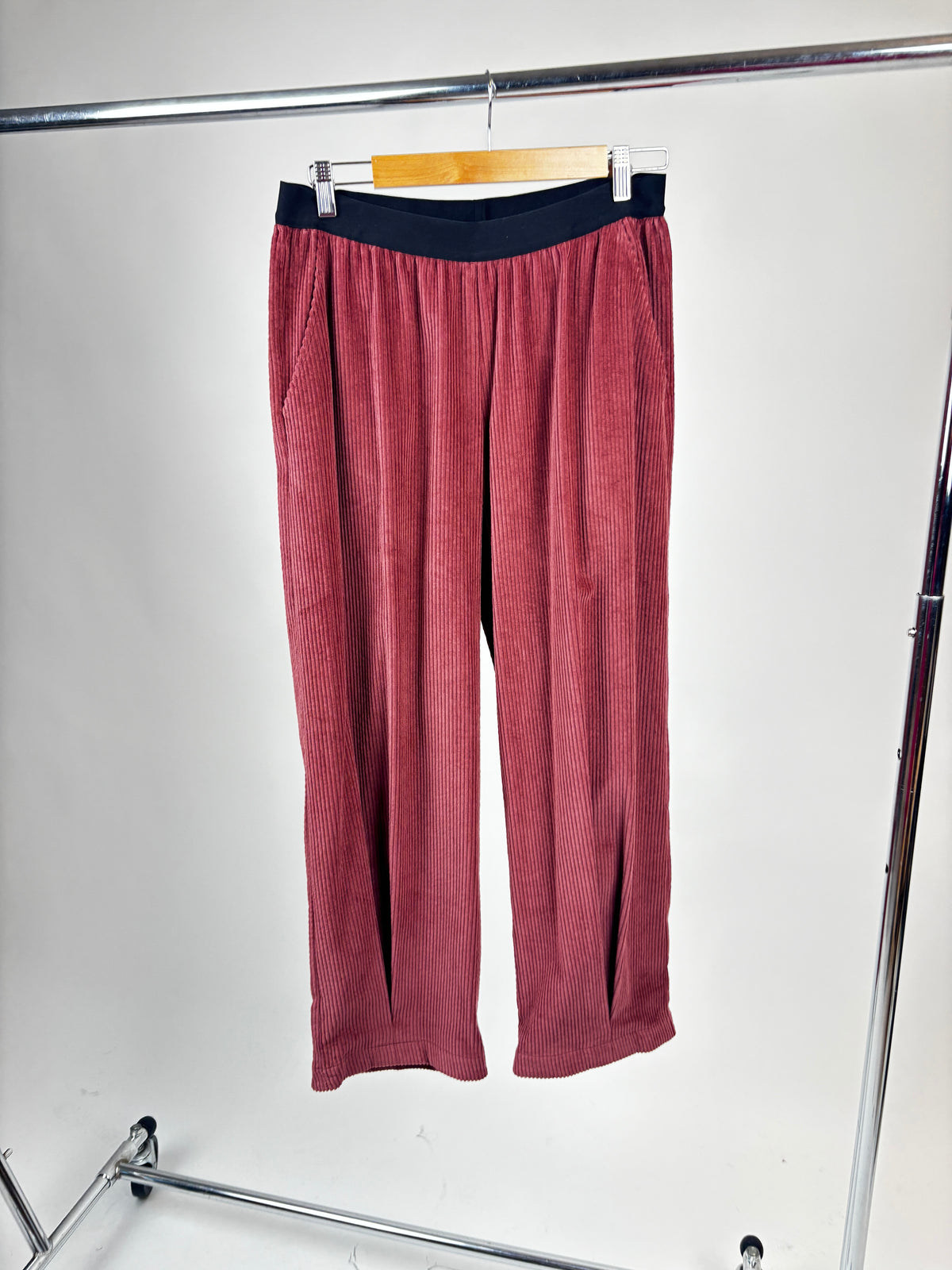 Cappa Dusky Pink Cord Pant
