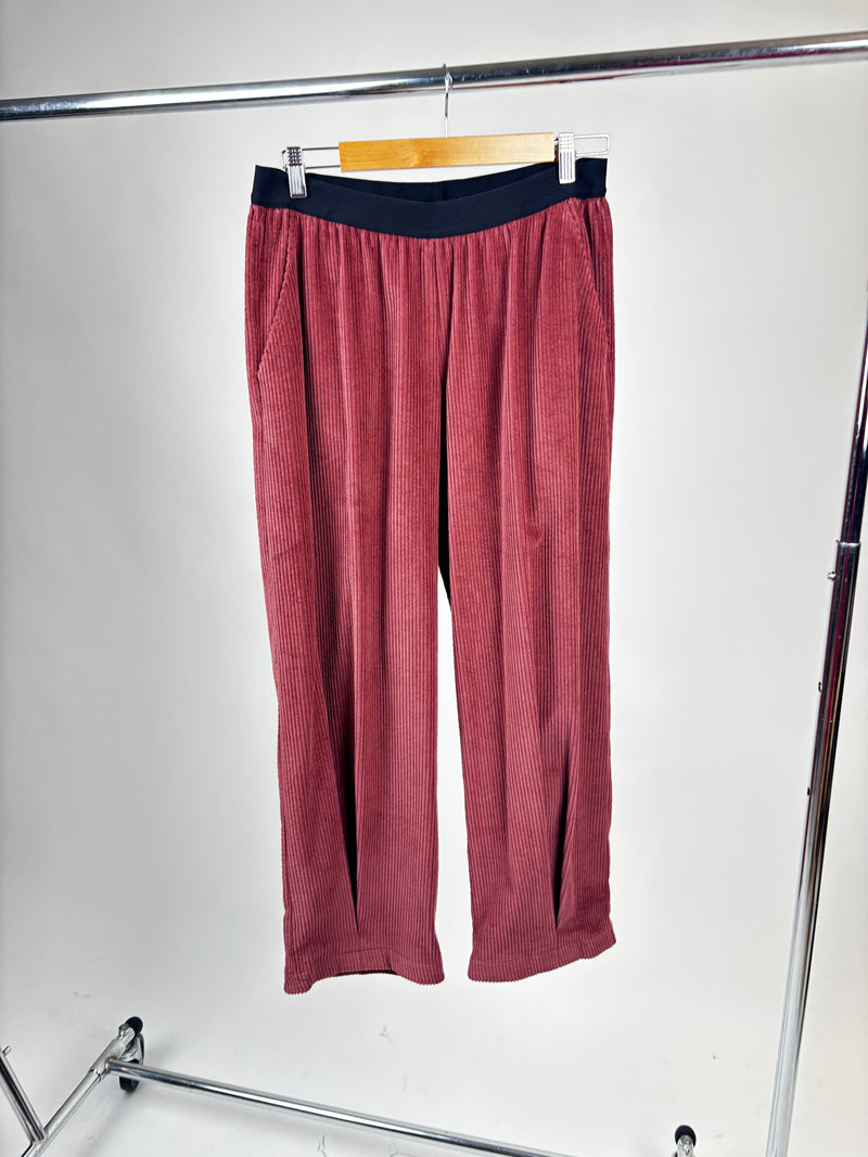 Cappa Dusky Pink Cord Pant