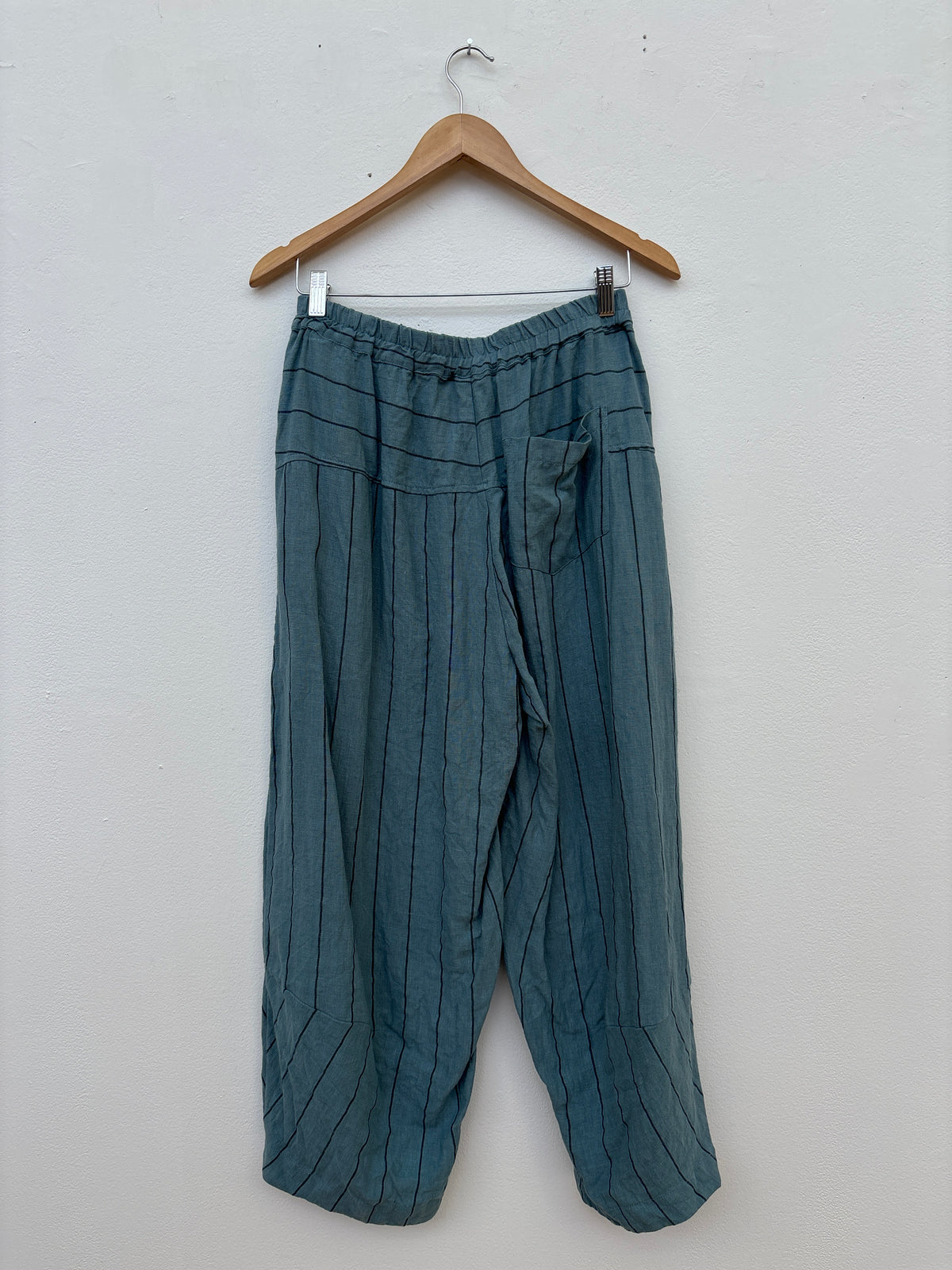 Alpha Cadet Blue Pinstripe Pant