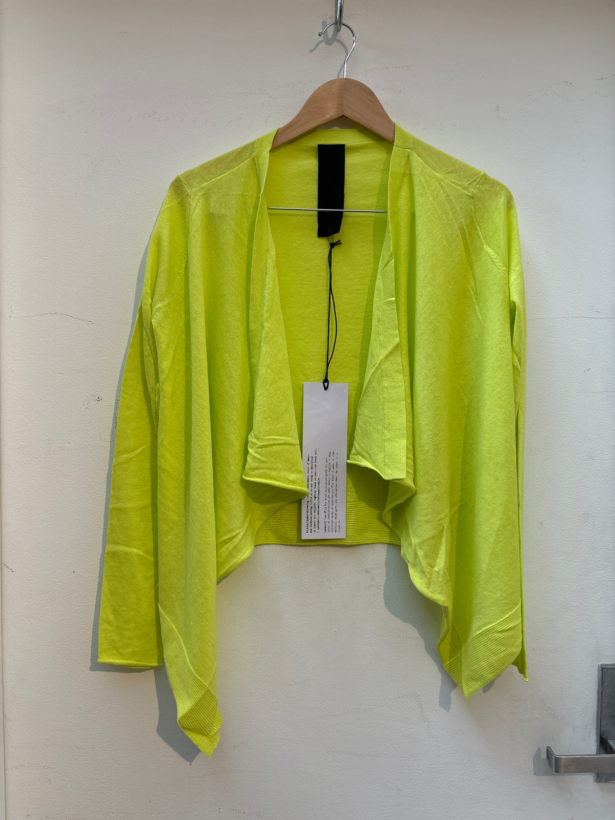 Lime Cardigan