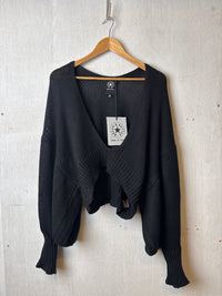 Cielo Black Crop Jumper