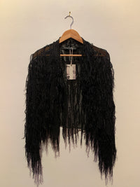 Hand Tied Silk Fringe Jacket