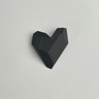 Matte Black Heart