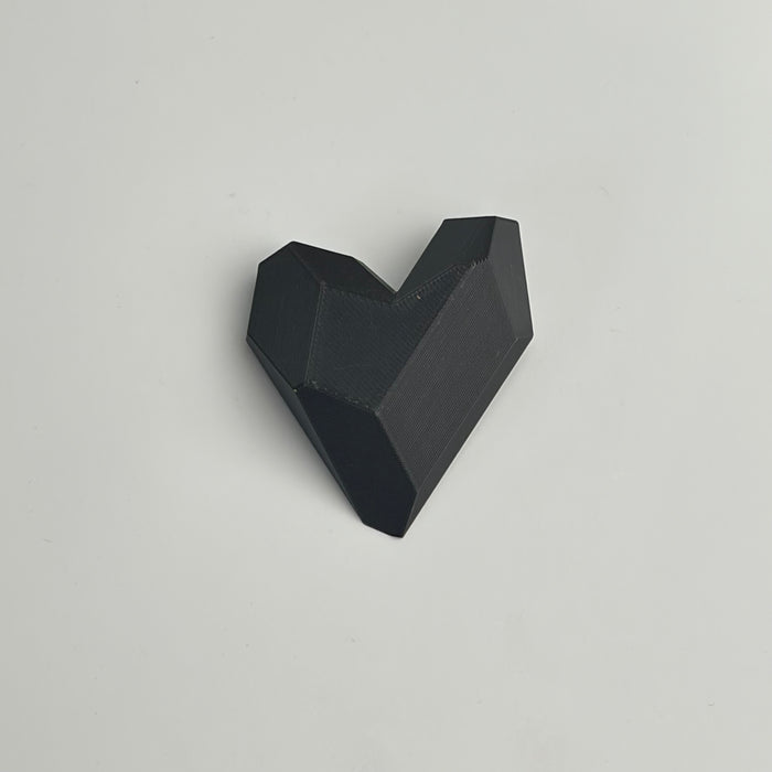 Matte Black Heart