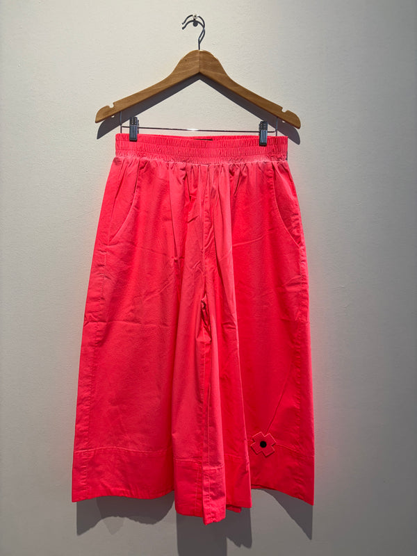 Wide Paper Pant-Coral