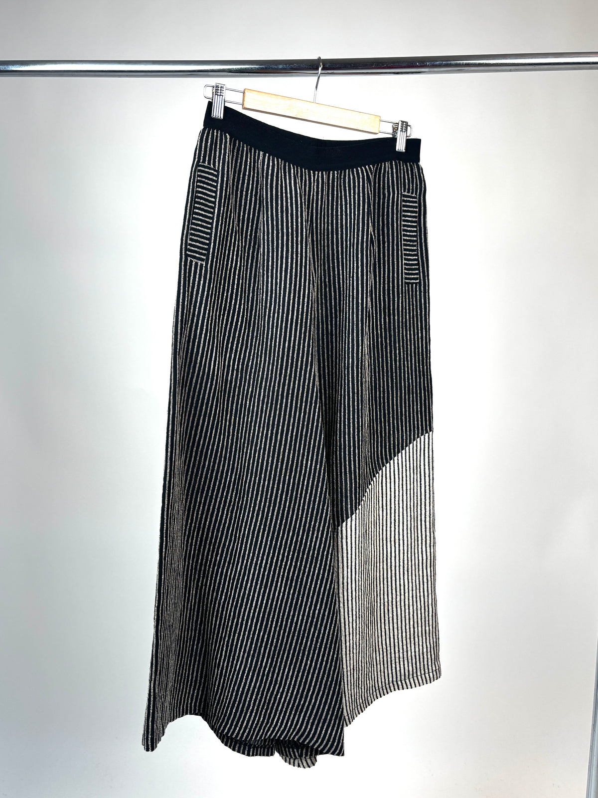 Palazzo Bella Black & Ivory Pant