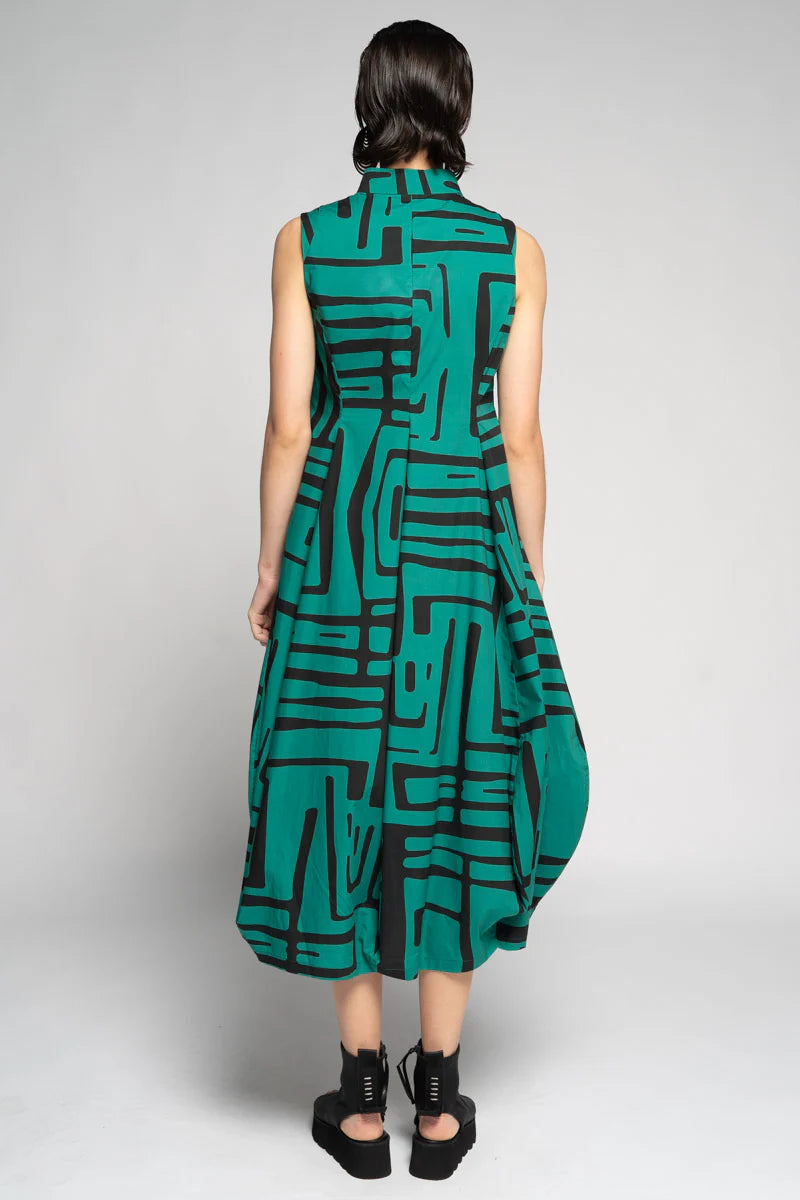 Crossroads Dress - Emerald