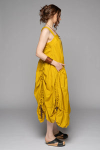 Faerwin Chartreuse Dress