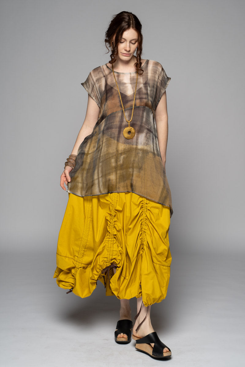 Faerwin Chartreuse Skirt