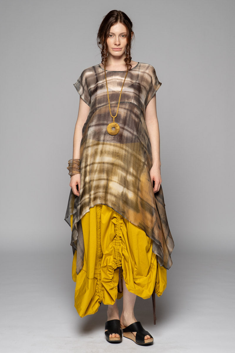 Faerwin Chartreuse Skirt