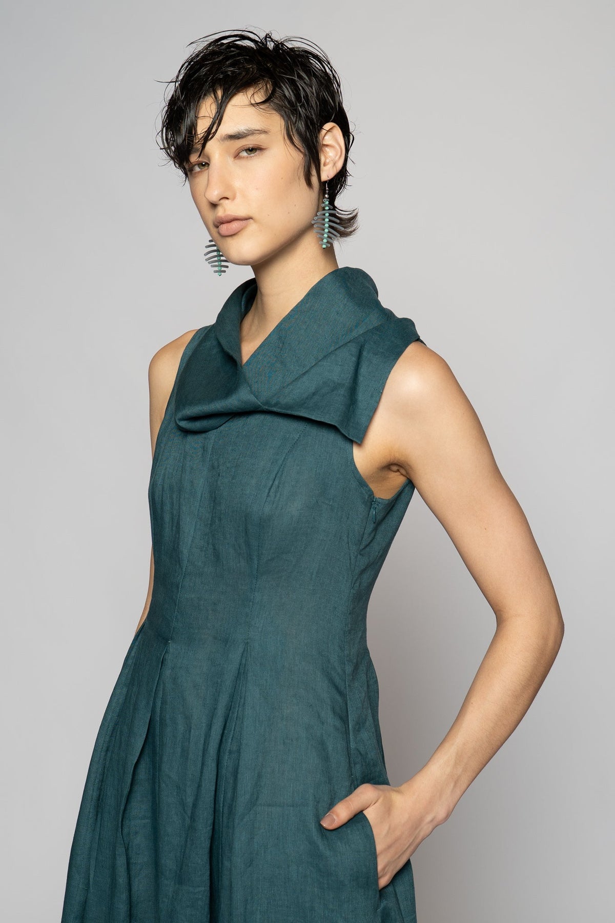 Halo Dress Jade