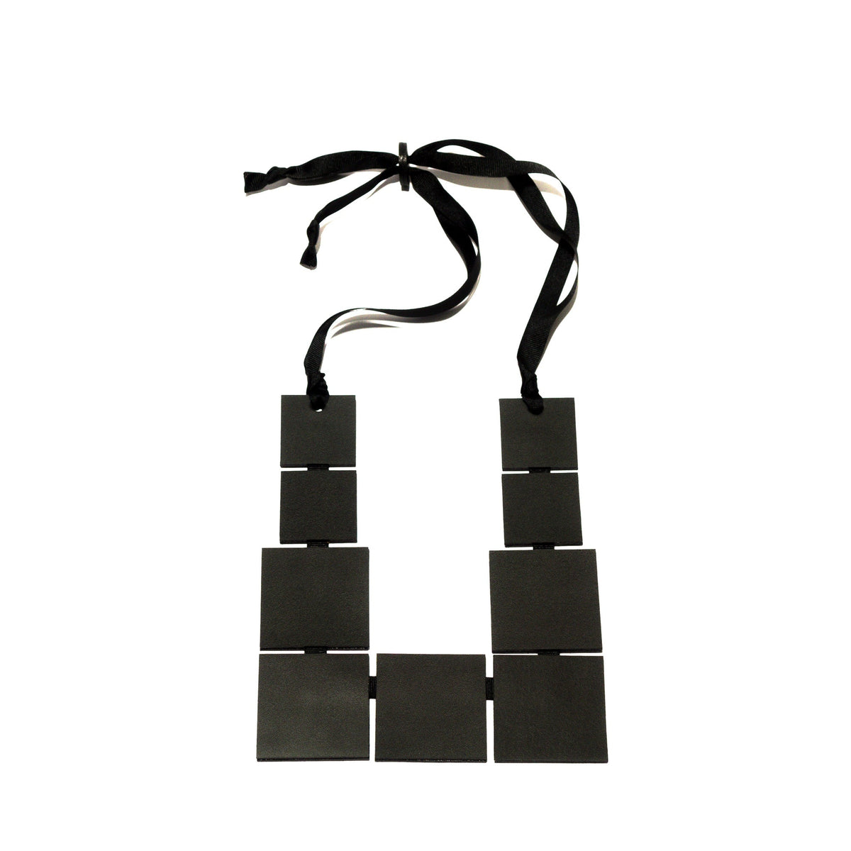 Square Collier - Matte Black