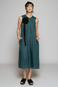 Halo Pin Dress Jade