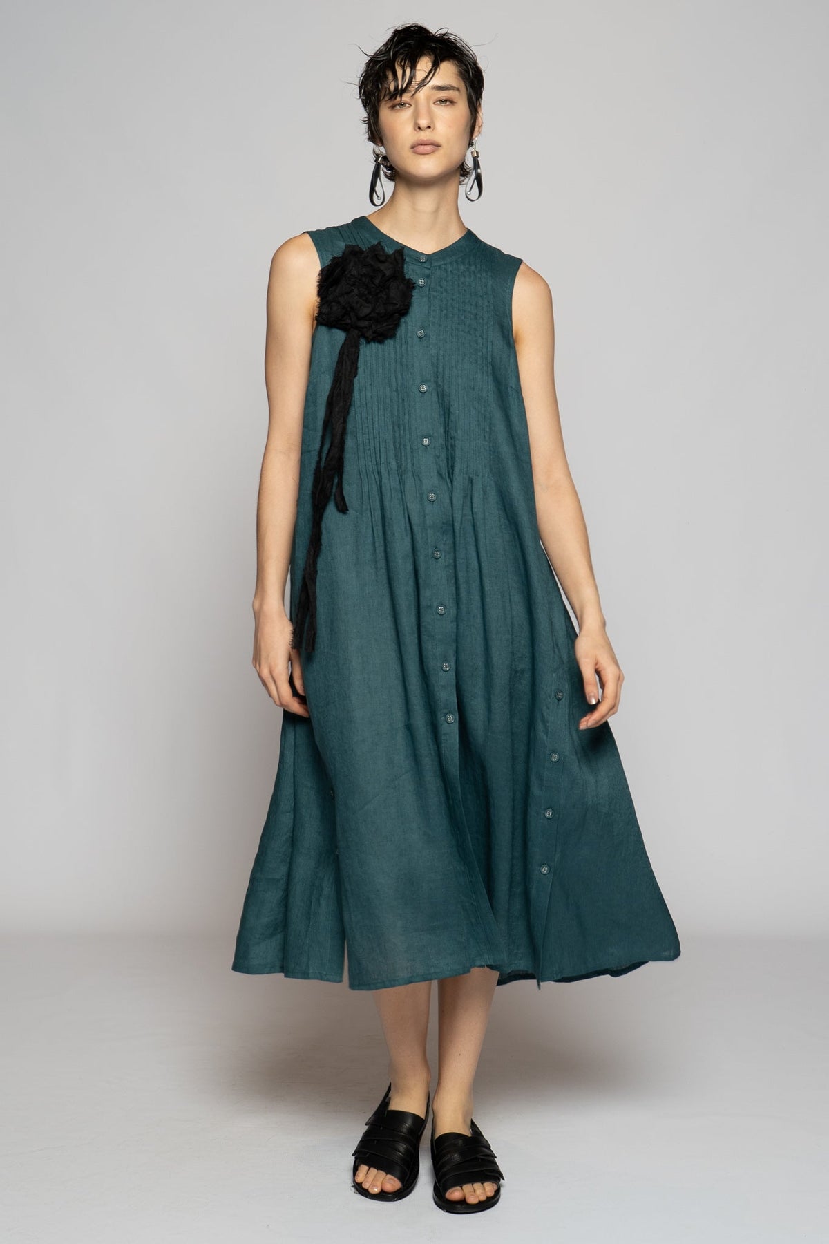 Halo Pin Dress Jade